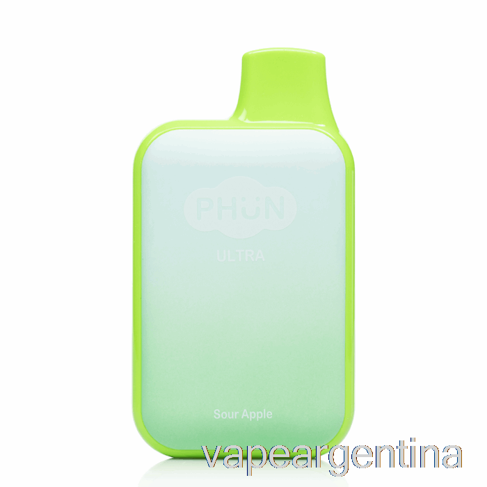 Vaporizador Desechable De Manzana ácida Phun Ultra 6000 Descartable